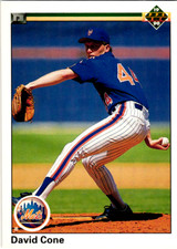 1990 Upper Deck - #224 David Cone