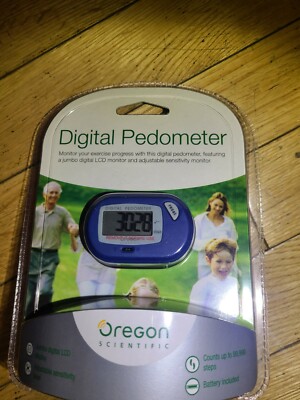 OREGON Scientific Digital Pedometer PE320 WA101. Brand new! | eBay