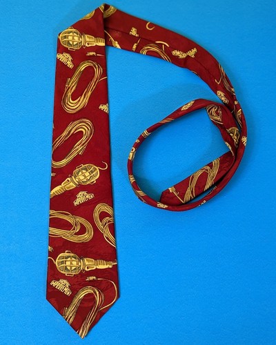 Vtg Home Improvement Tie - 90s TV Show - Tool Time Dad Tim Allen - Father's Day