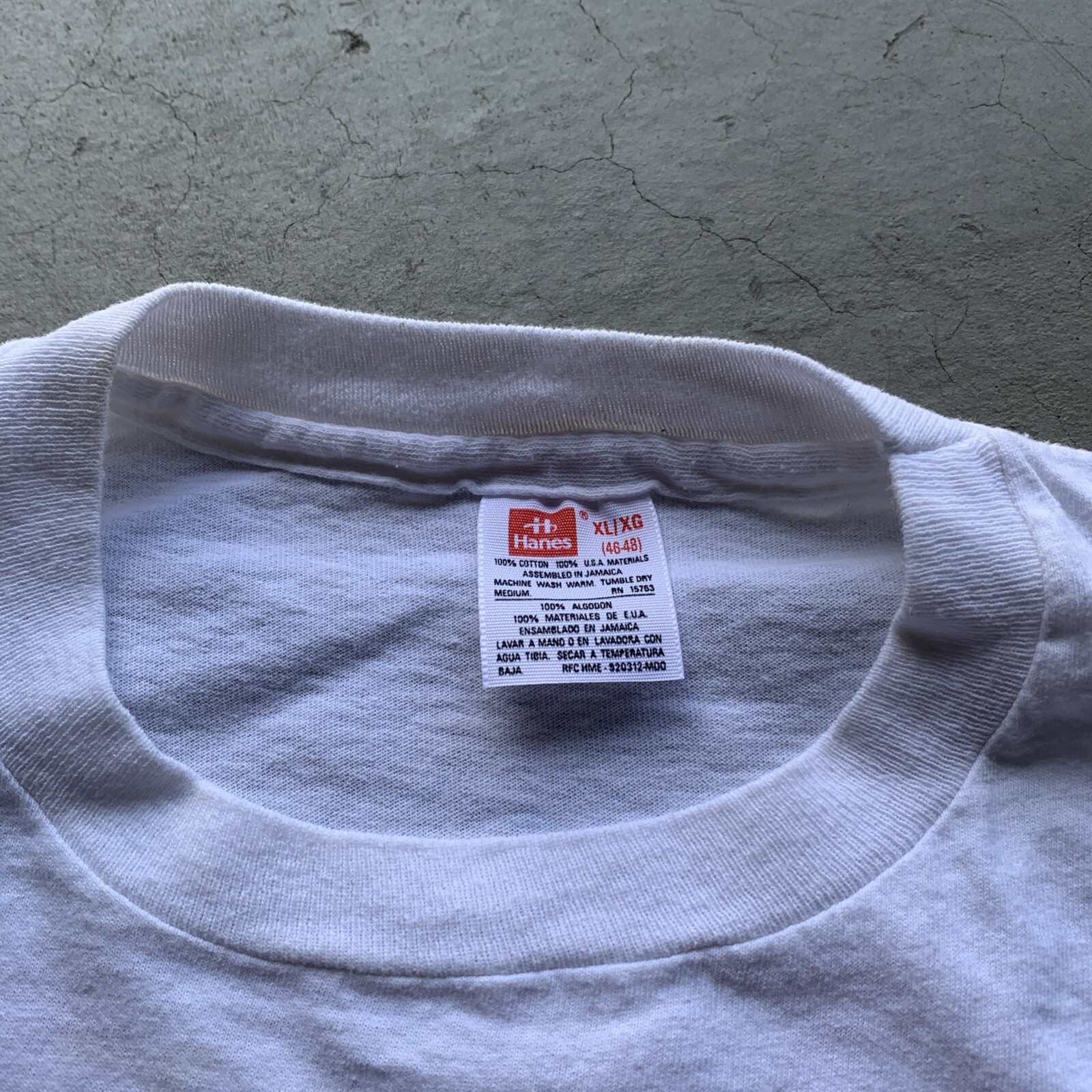 FILA Camicia rap vintage anni 80 90 fatta in casa bootleg snoop cane braccio della morte punto singolo XL