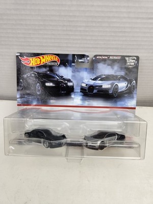 Bugatti Veyron & '16 Bugatti Chiron Hot wheels Premium 2020 Car Culture Cars