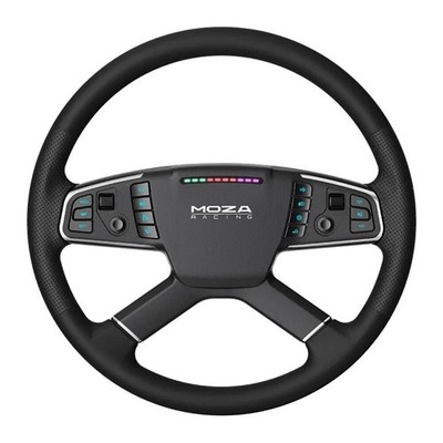 MOZA RACING RS060 TSW Steering Wheel Wired 7-Pin 16 Buttons Black PC Windows