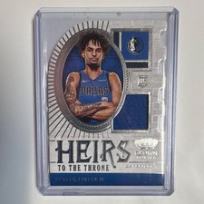 Panini Crown Royale Heirs to the Throne Rookie Dereck Lively II #HT-LIV Patch