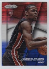2014-15 Panini Prizm Red White & Blue Pulsar Prizm James Ennis #274 5h4