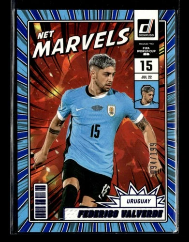 Federico Valverde 2025-26 Donruss Road To FIFA World Cup Net Marvels /199 [jm228