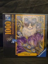 Ravensburger Puzzle - Tulip Cat - 1000 Pieces - New/Sealed