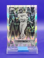 Fernando Tatis Jr 2022 Topps Chrome Black & White RayWave Refractor SP 🔥 Padres