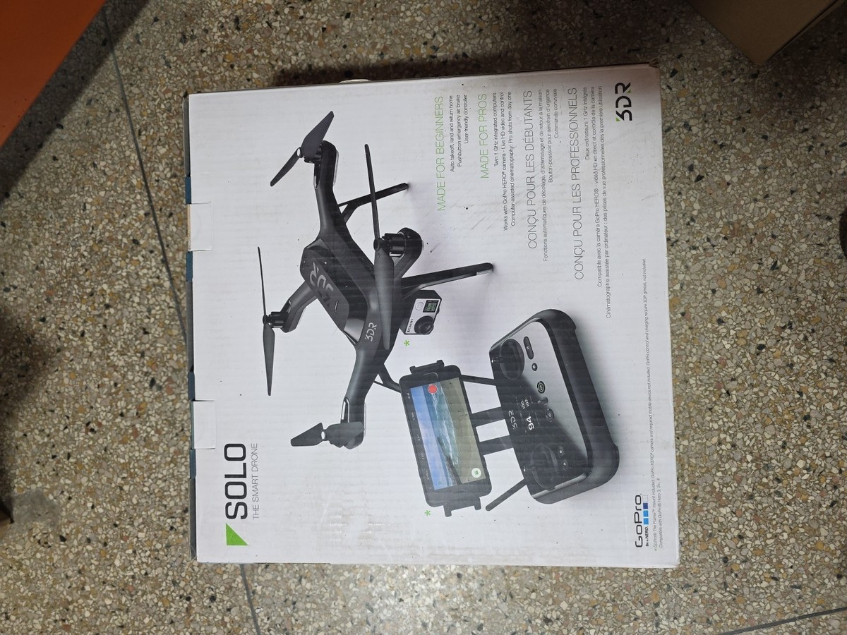 3DR Solo RTF Quadcopter Smart Drone - Black (SA11A) for sale