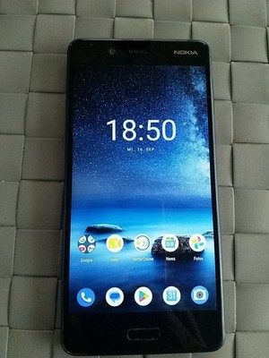 Nokia 8 - 64GB - Blau (Ohne Simlock) (Dual SIM)