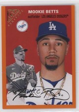 2020 Topps Gallery Heritage Orange 10/25 Mookie Betts #HT-5 0s9t
