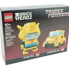 LEGO® Brickheadz Transformers Bumblebee Robot & Vehicle Building Set 40804