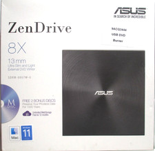 External Slim Asus ZenDrive 8X 13mm SDRW-08U7M-U Ultra DVD Writer, MSW11