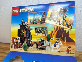 Lego 6761 Bandits Secret Western Hide-Out Original Box Box Goldmine RARE 6762