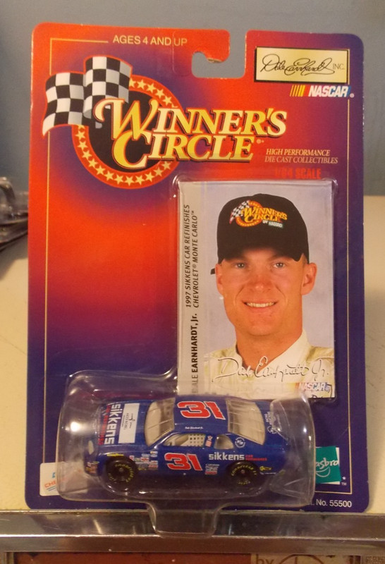 WINNERS CIRCLE DALE EARNHARDT, JR. REPLICA DIECAST RACE CAR