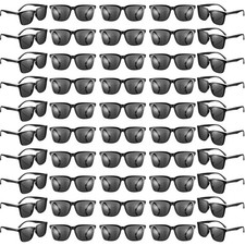 Umigy 50 Pack Sunglasses Bulk Neon Vintage Retro Party Sunglasses Classic Sha...
