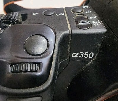 Sony Alpha a350 14.2MP Digital SLR Camera - Black (Kit w/ DT 18