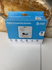 AT T 1740 Digital Answering System With Time and Day Stamp - White