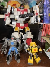 Transformers Age Of The Primes Aerialbots Silverbolt, Slingshot, Air Raid Vortex