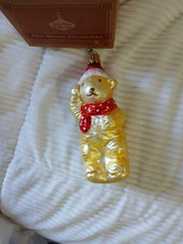 Old world christmas ornament 5 with box FREE SHIPPING IN U S