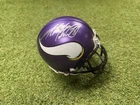 Adrian Peterson Signed Mini Helmet Minnesota Vikings