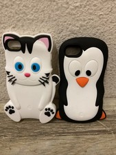    Griffin Kazoo Kitten  Penguin Case For iPod Touch 5th  6th Gertion  SET 2