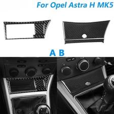 For Opel Astra H Mk5 2004-2010 Carbon Fiber Central Control Storage Box Panel For Opel Astra H Mk5 2004-2010 Carbon Fiber Central Control Storage Box Panel