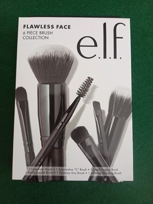 ELF Flawless Face Kit, 6-Piece Brush Collection