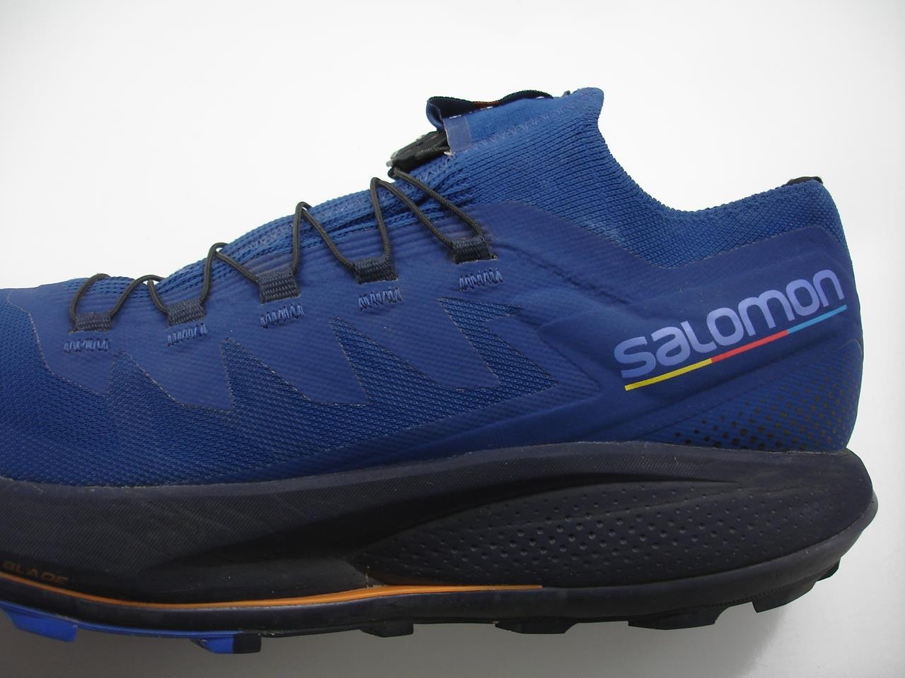 Scarpe da corsa sneakers uomo taglia 12 M Salomon Pulsar Trail Pro Estate blu 415934