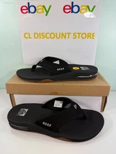 NEW REEF Fanning Men's Bottle Opener Flip Flop Arch Support - FREESHIP