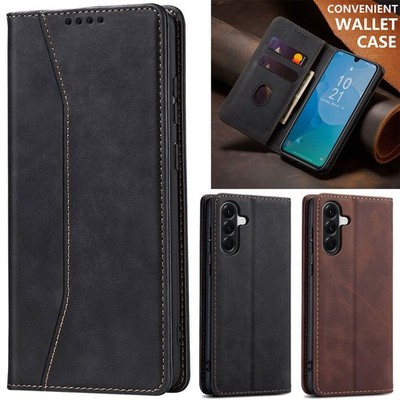 Leather Case For Samsung Galaxy A17 5G Magnetic Card Wallet Flip Phone Cover