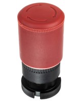 Fahren Sie Den Sicherheitsknopf Rot Durch Drehen Ohne Beleuchtung ZA2BS834