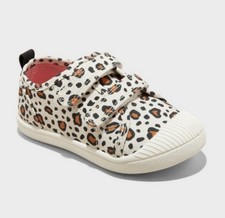 Cat Jack Parker Toddler Girls Cheetah Sneakers Shoes Size 6