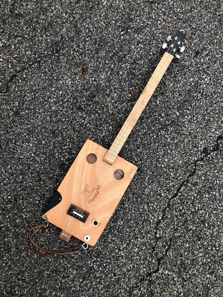 Christmas Gift Ideas: Cigar Box Guitar  Bouzouki Inspired Cigar Box Guitar 