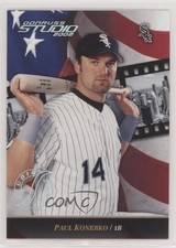 2002 Donruss Studio Studio Proofs 33/100 Paul Konerko #58 k5i