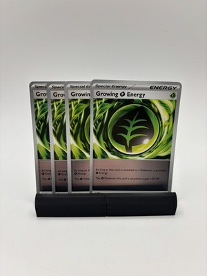 4x Growing Grass Energy 086/088 - ME03: Perfect Order (ME03) Pokemon Playset -NM