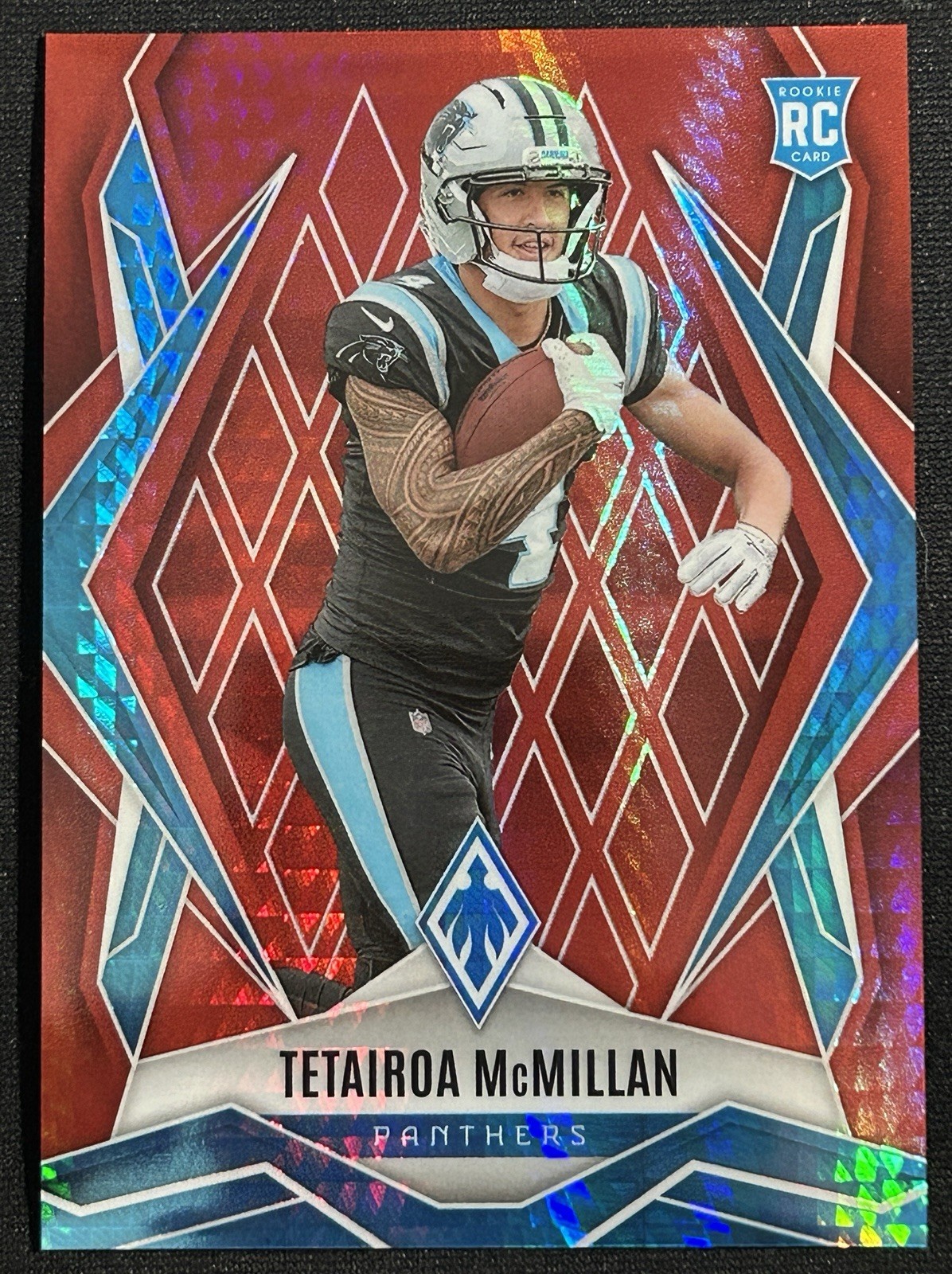 2025 Panini Phoenix - Rookies Tetairoa McMillan #155 Red Winter /399 (RC)