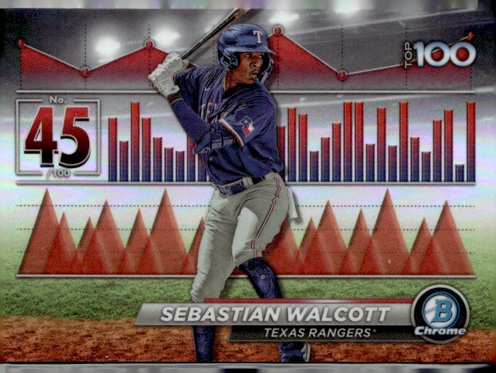 2024 Bowman #BTP-45 Sebastian Walcott Bowman Scouts' Top 100