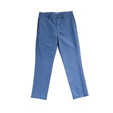 Banana Republic Men's Flat Front Commuter Pants China Blue Work Casual 34x 30