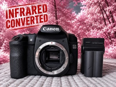 Canon 50D 720nm Infrared IR Converted DSLR Camera With Battery And Charger