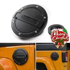 Fuel Filler Door Cover Gas Tank Cap For Jeep Wrangler Unlimited Rubicon Sahara