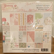 Webster's Pages Growing Up Girl Collection 6x6 Scrapbook Kit PP21 Theme