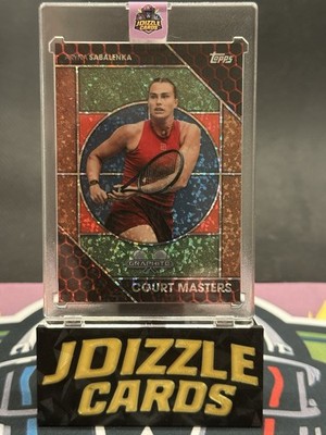 Topps Tennis Graphite 2026 Aryna Sabalenka -Court Masters Red Crystalline - 1/1 