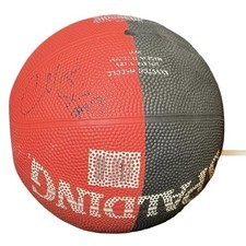 Mario Elie Autographed Rockets  Basketball