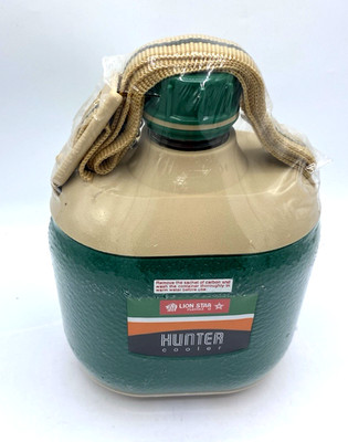 LION STAR Hunter 600 Vintage Wasserflasche Flasche Feldflasche NEU Camping Reise
