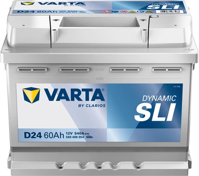 Batterie de démarrage Varta Blue Dynamic L2 D24 12V 60Ah / 540A - Photo 1/2