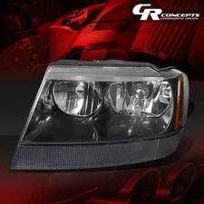 DRIVER/LEFT SIDE OE STYLE HEADLIGHT HEADLAMP FOR 1999-2004 JEEP GRAND CHEROKEE