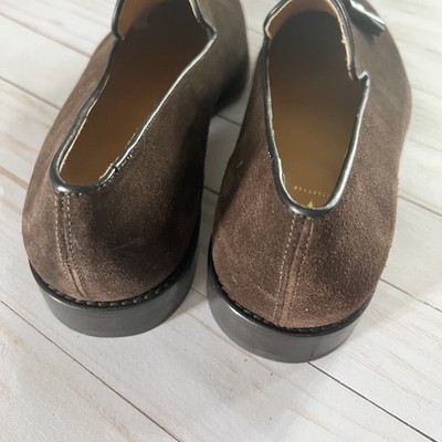 3DM Lifestyle Brown Suede Tassel Loafers Hand Built Leather  display picture 3