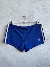 Vintage Adidas Football Soccer Running Cotton Shorts Men Made in West Germany