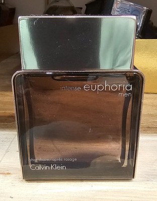 EUPHORIA INTENSE AFTER SHAVE LOTION  3.4 OZ BY CALVIN KLEIN Same As Picture