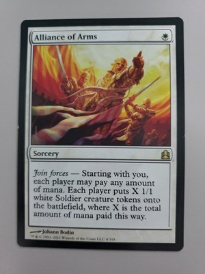 MTG Alliance of Arms Commander 2011 Regular Rare LP